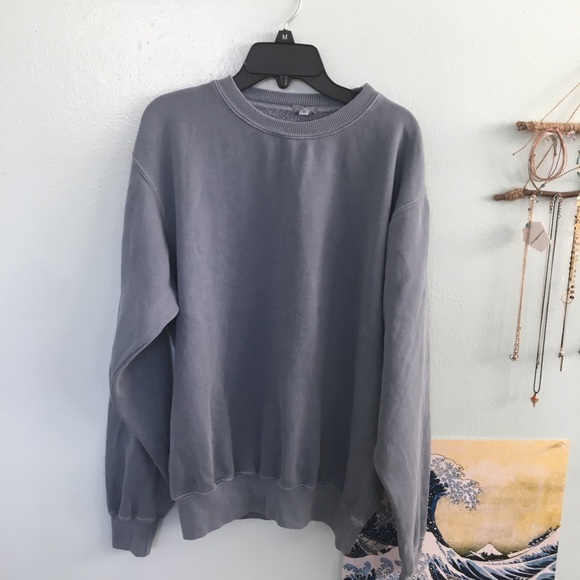 Brandy Melville Sweaters - brandy oversized crew neck